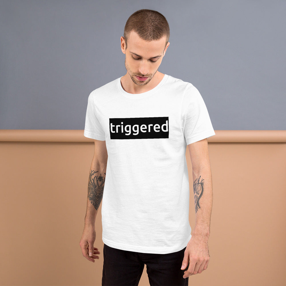 "Triggered" T-Shirt (White)