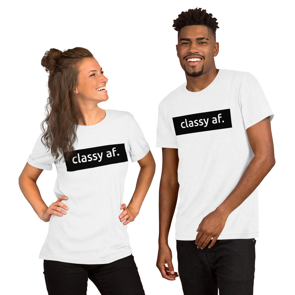 "Classy AF" T-Shirt (White)