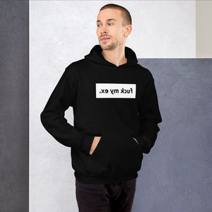 "Ex" Unisex Hoodie (Black)