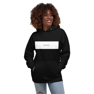 "Staring" Unisex Hoodie (Black)